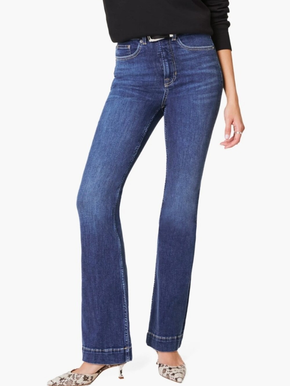 Spanx Sculpt ReDefine High Waist Flare Jeans